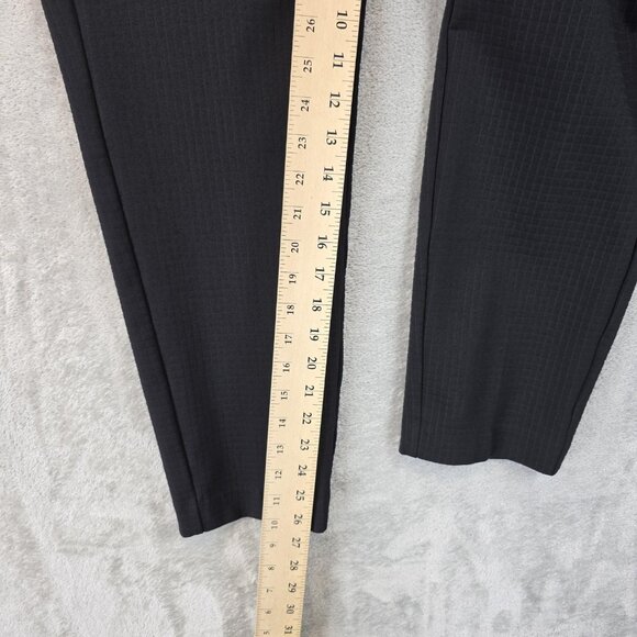 Liverpool Pants Womens 12 Black Stretch Slim Pull On Dress Trousers Ankle Career - Picture 4 of 14